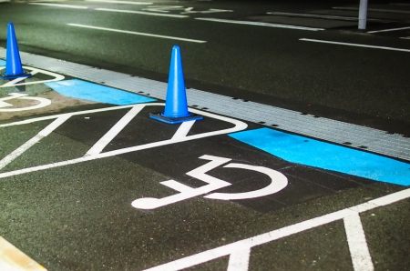 Handicapped Parkingの写真素材