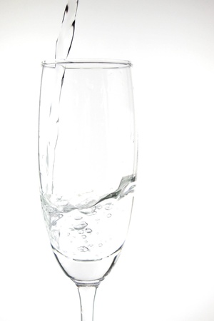 Glass of waterの写真素材