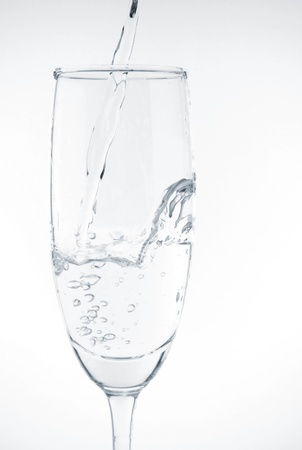 Glass of waterの写真素材