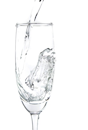 Glass of waterの写真素材