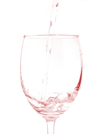 Glass of waterの写真素材