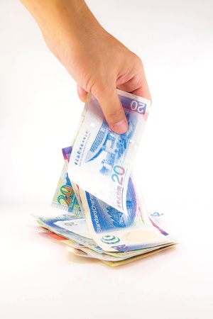 Money Hong Kongの写真素材