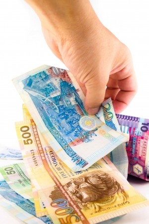 Money Hong Kongの写真素材