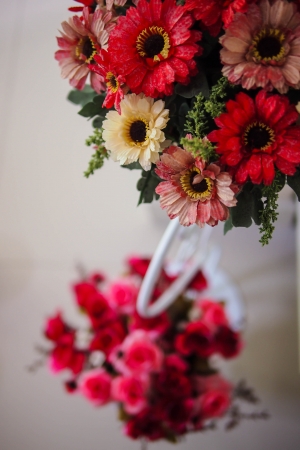 Fake flowersの写真素材
