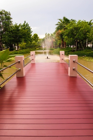 Bridge parkの写真素材