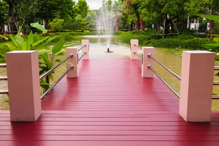 Bridge parkの写真素材