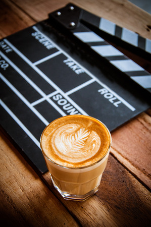 coffee latteの写真素材