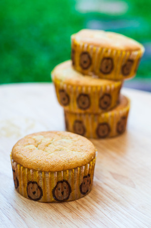 Banana cakeの写真素材