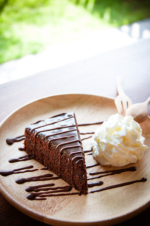 cake chocolateの写真素材