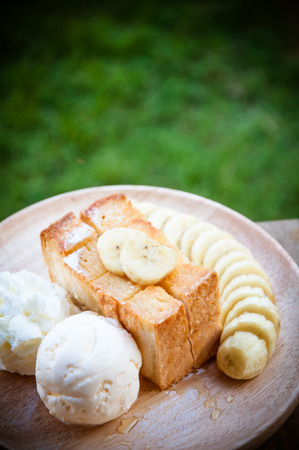 honey toastの写真素材