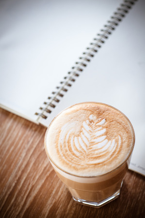 coffee latteの写真素材