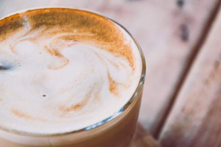 coffee latteの写真素材