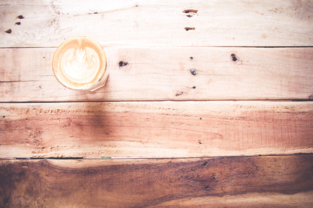 coffee latteの写真素材