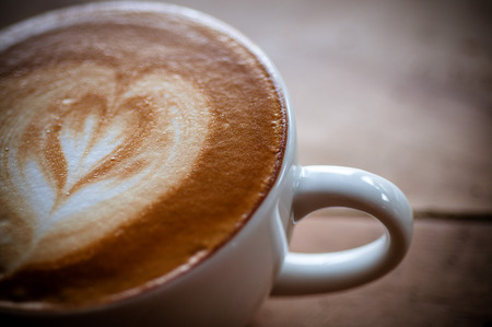 coffee latteの写真素材