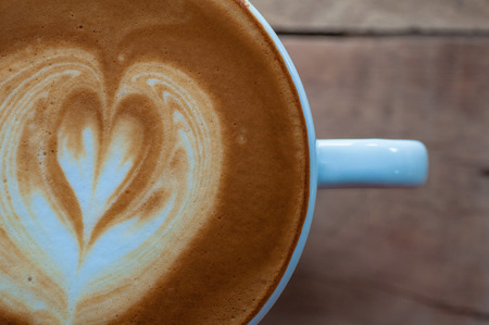 coffee latteの写真素材