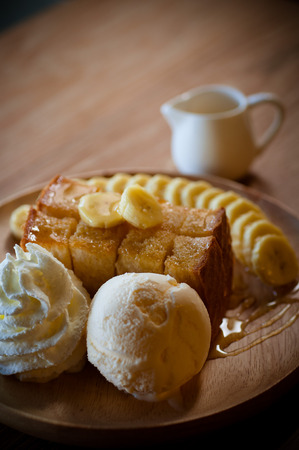 honey toastの写真素材