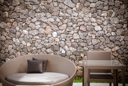 outdoor Sofaの写真素材