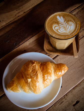 coffee latteの写真素材