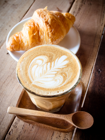coffee latteの写真素材