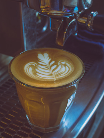 coffee latteの写真素材