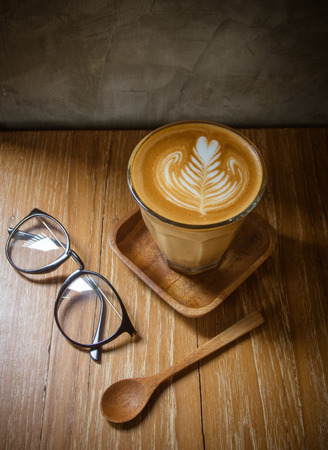 coffee latteの写真素材
