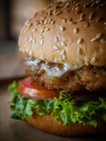 hamburgerの写真素材