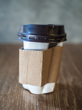 Paper coffee cupの写真素材