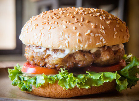hamburgerの写真素材