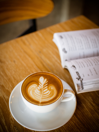 coffee latteの写真素材