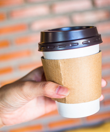 Paper coffee cupの写真素材