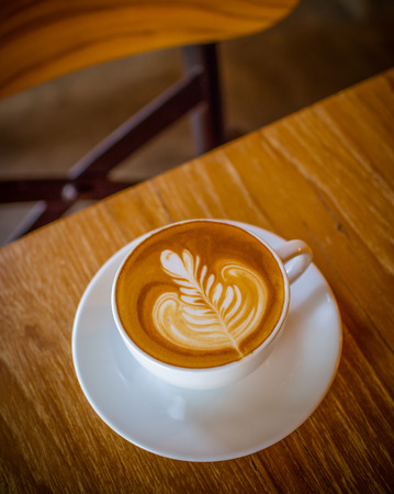 coffee latteの写真素材