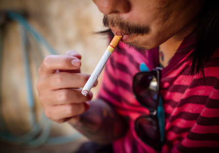 cigaretteの写真素材