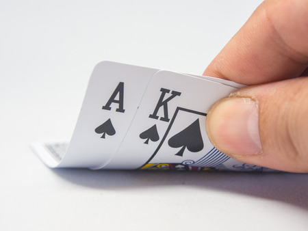 poker cardの写真素材