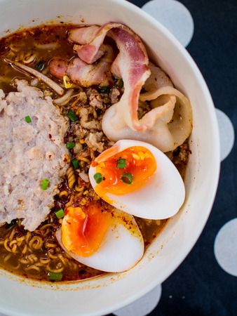 noodle soupの写真素材