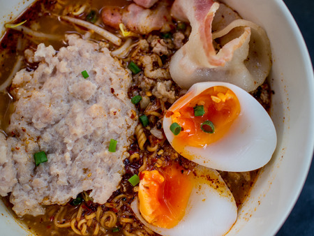 noodle soupの写真素材