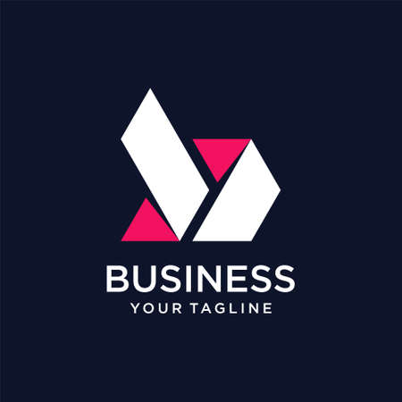 Letter logo AM with bold and modern concept for company brand, template, Premium Vectorのイラスト素材