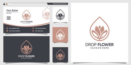 Love logo with smart creative style and business card design template, idea, smart, Premium Vectorのイラスト素材