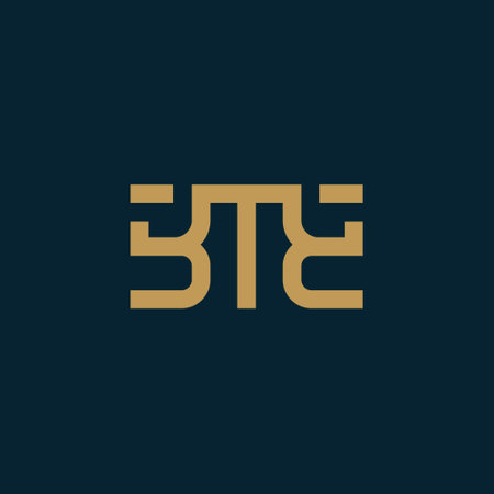 Letter M logo design element vector with creative simple ideaのイラスト素材