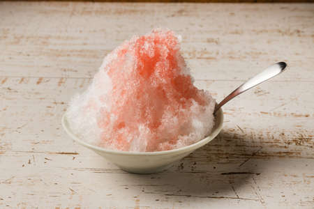 Asian Shaved Ice Shaved Ice That Asian Fruitの写真素材