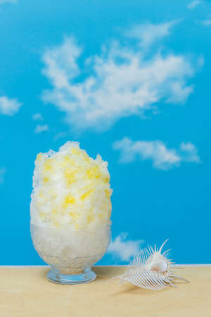 Asian Shaved Ice Shaved Ice That Asian Fruitの写真素材