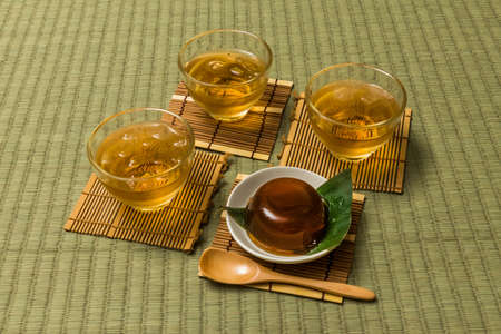 Tea Japanese Tea Green Tea Made in Japanの写真素材