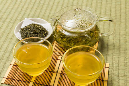 Tea Japanese Tea Green Tea Made in Japanの写真素材