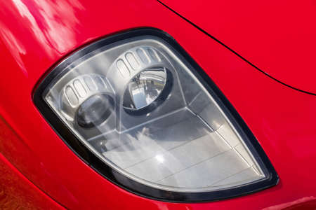 Car Headlights Headlight of the Car