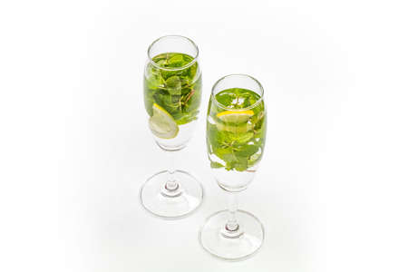 Beautiful Herbal Tea Colorful Herb Teaの写真素材