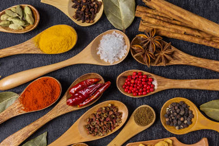 Spice Group Photo Spice India Dish of the Curryの写真素材