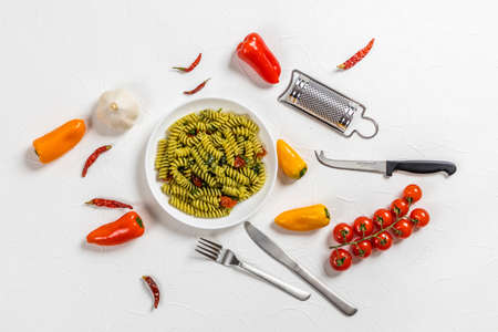 Italian Pasta Fetuccine Pasta Italian Cubesine