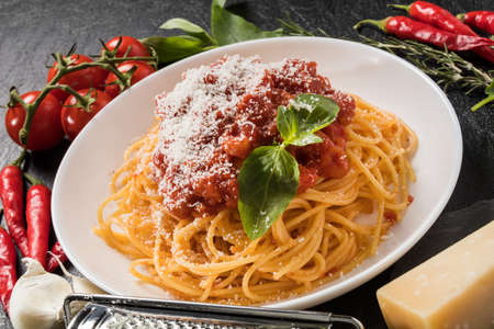 Italian Pasta Fetuccine Pasta Italian Cubesineの写真素材