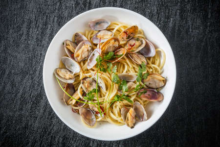 Italian Pasta Fetuccine Pasta Italian Cubesineの写真素材