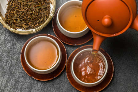 Tea Japanese Tea Green Tea Made in Japanの写真素材