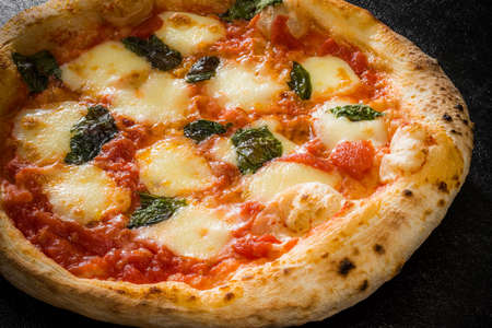 Homemade Pizza Italian Home-made pizzaの写真素材